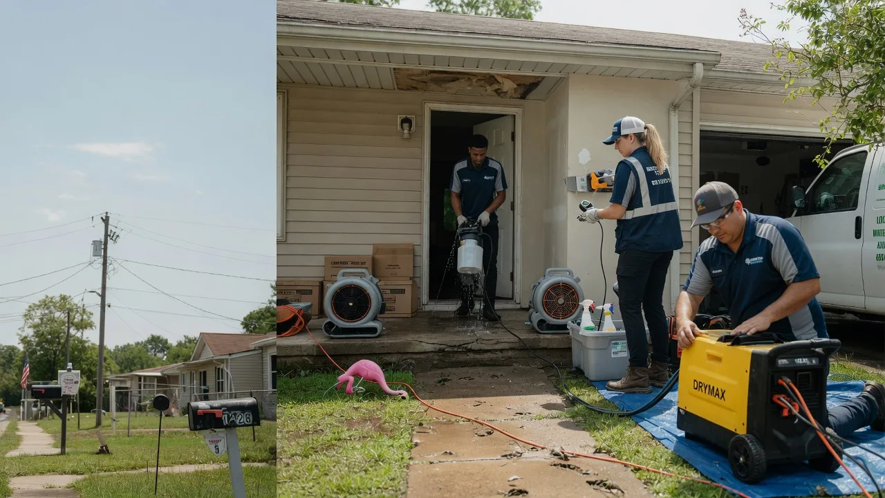 Storm Damage Water Removal in Newport, IN near me